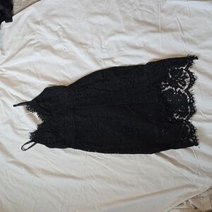 Lacey black dress size small